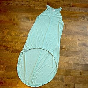 Noisy May green tunic asymmetric dress size M